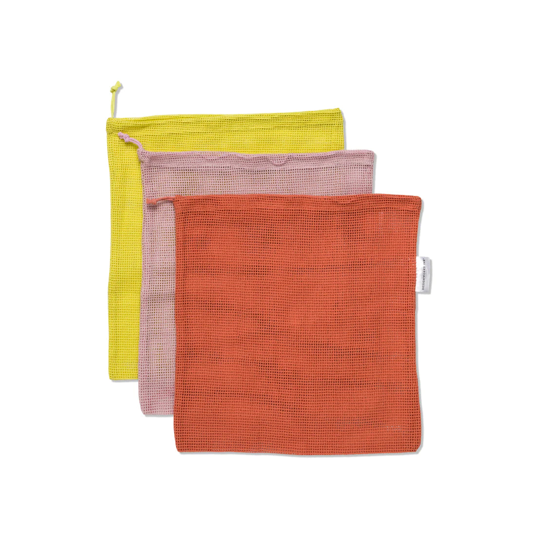 Mesh Cotton Produce Bags Set of 3