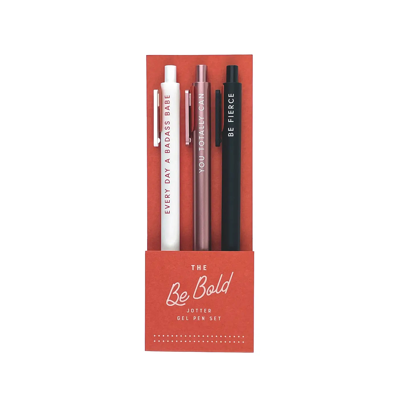 Be Bold-Set of 3 Gel Pens