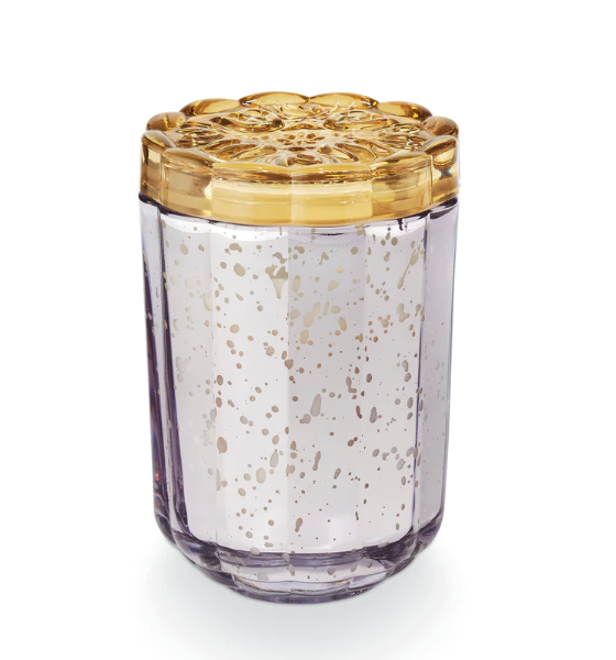 Lavender La La Flourish Glass Candle