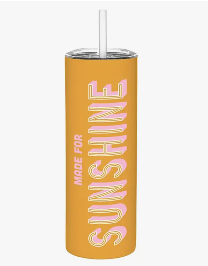 9.6 oz. “Sunshine” Skinny Tumblr