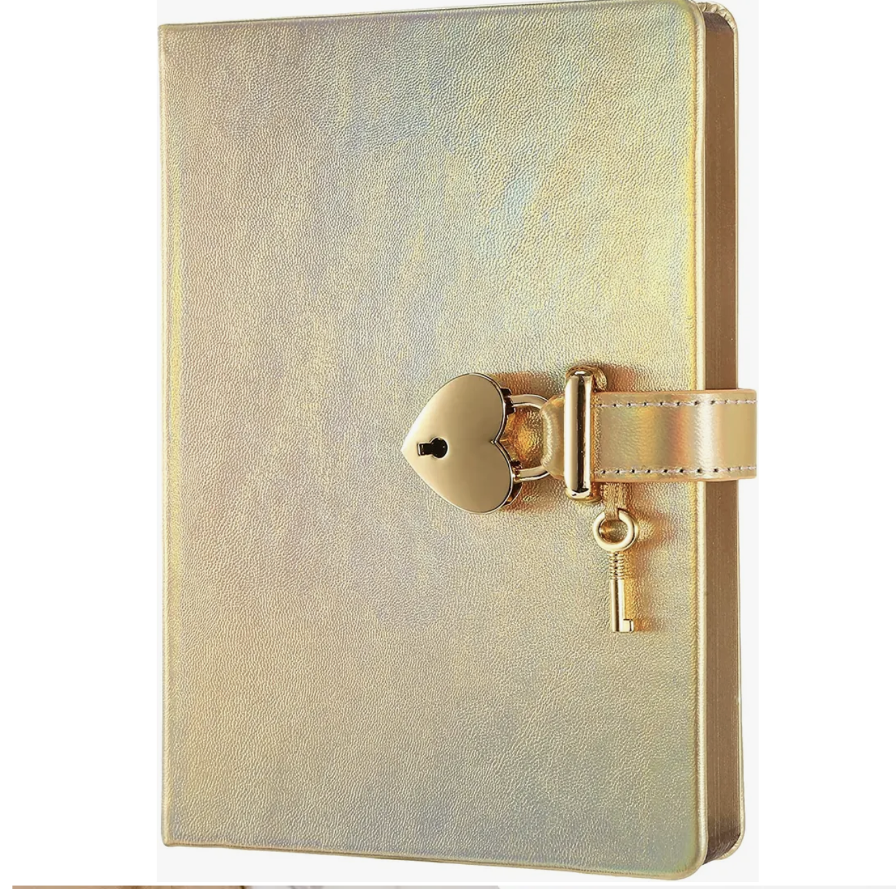 Heart Lock Diary with Key