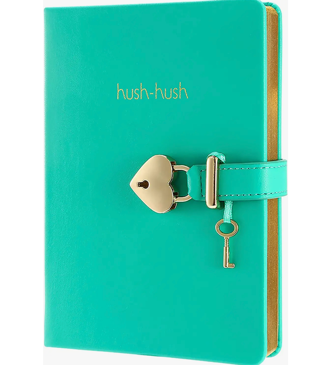 Heart Lock Diary with Key