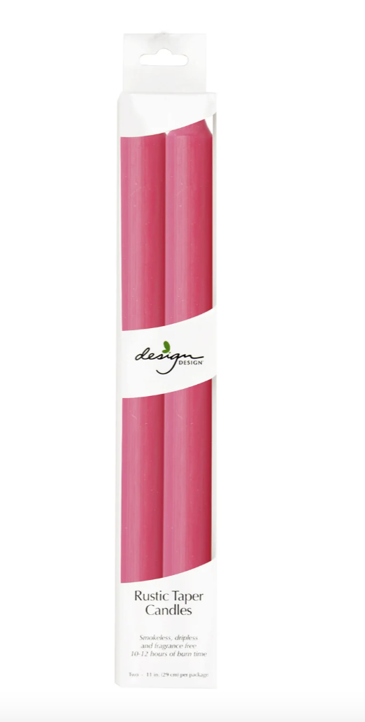 Set of Rustic Taper Candles