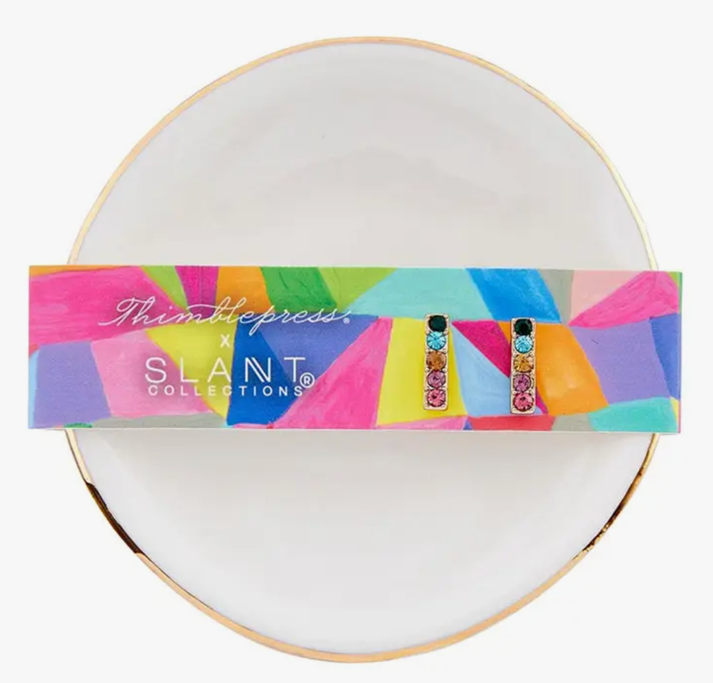 "Happy Birthday" Trinket Tray and Earring