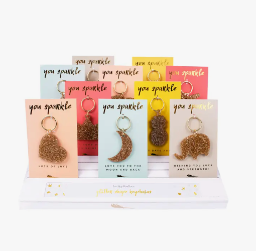 You Sparkle Key Chains