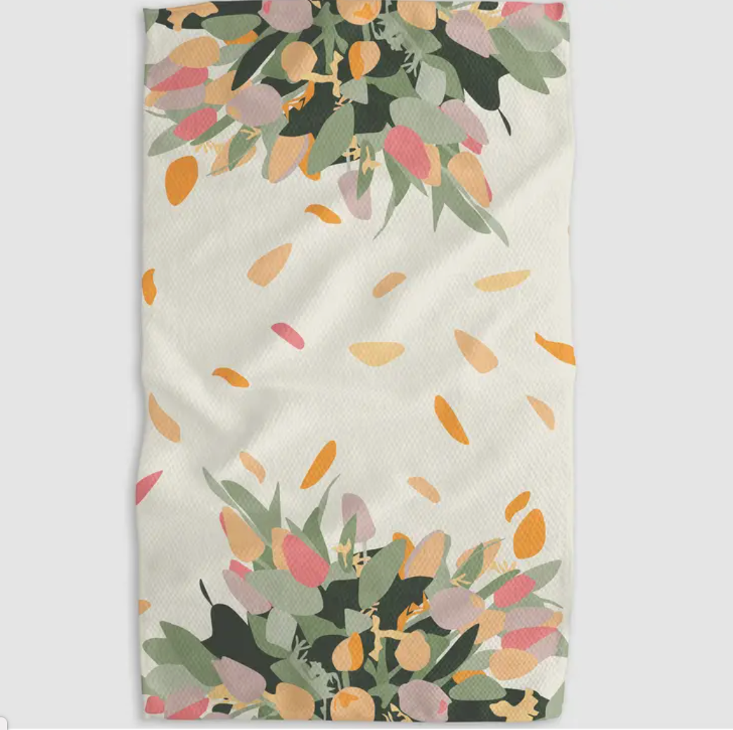 Bouquets for You Tea Towel