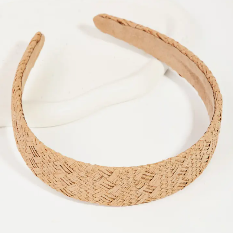 Straw headband