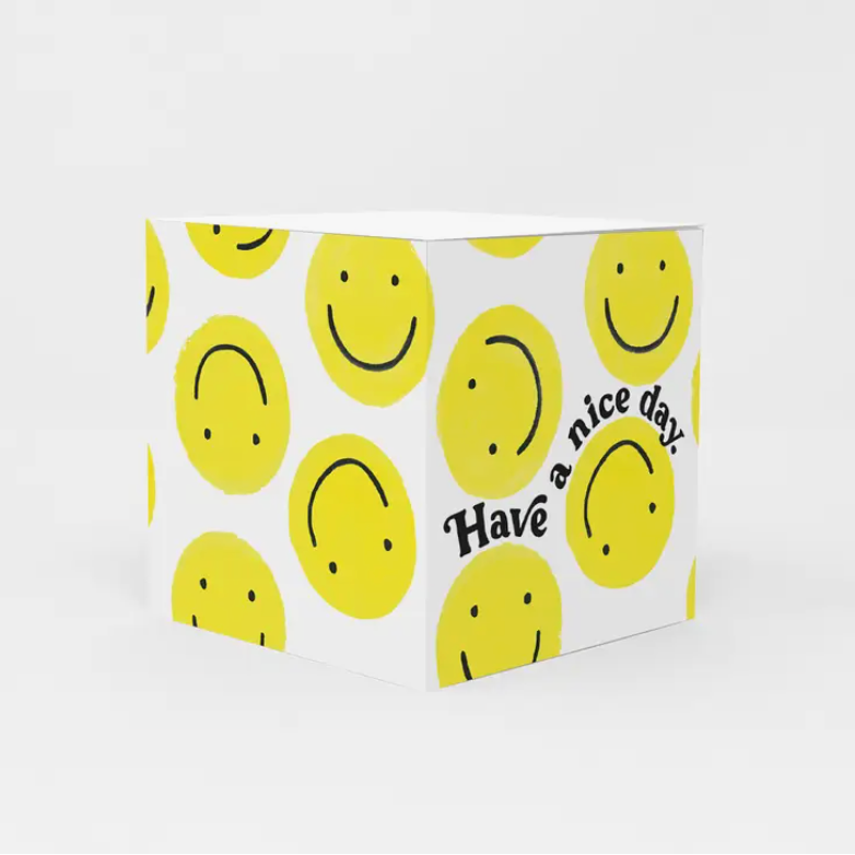 Smile Sticky Cube