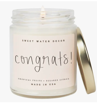 Congrats! Soy Candle