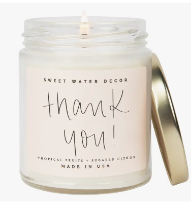 Thank You! Soy Candle