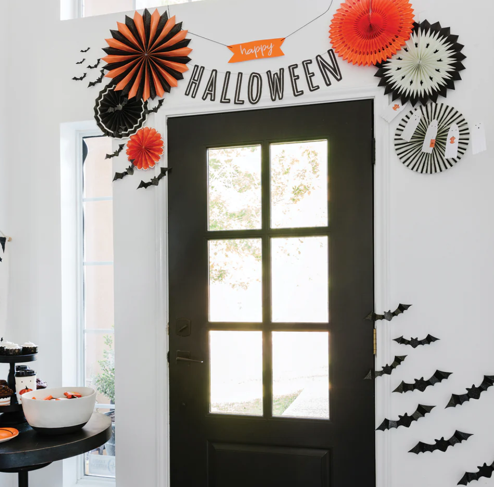 Boo Crew Happy Halloween Banner Set