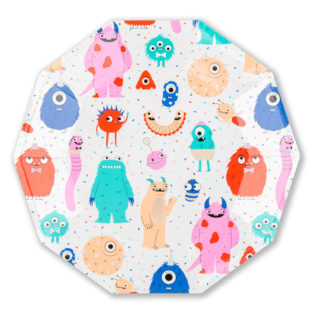 Little Monster Large Plate