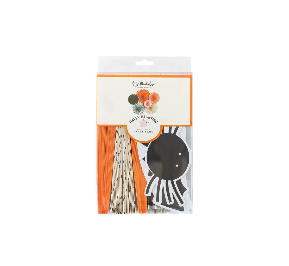Happy Haunting Party Fans