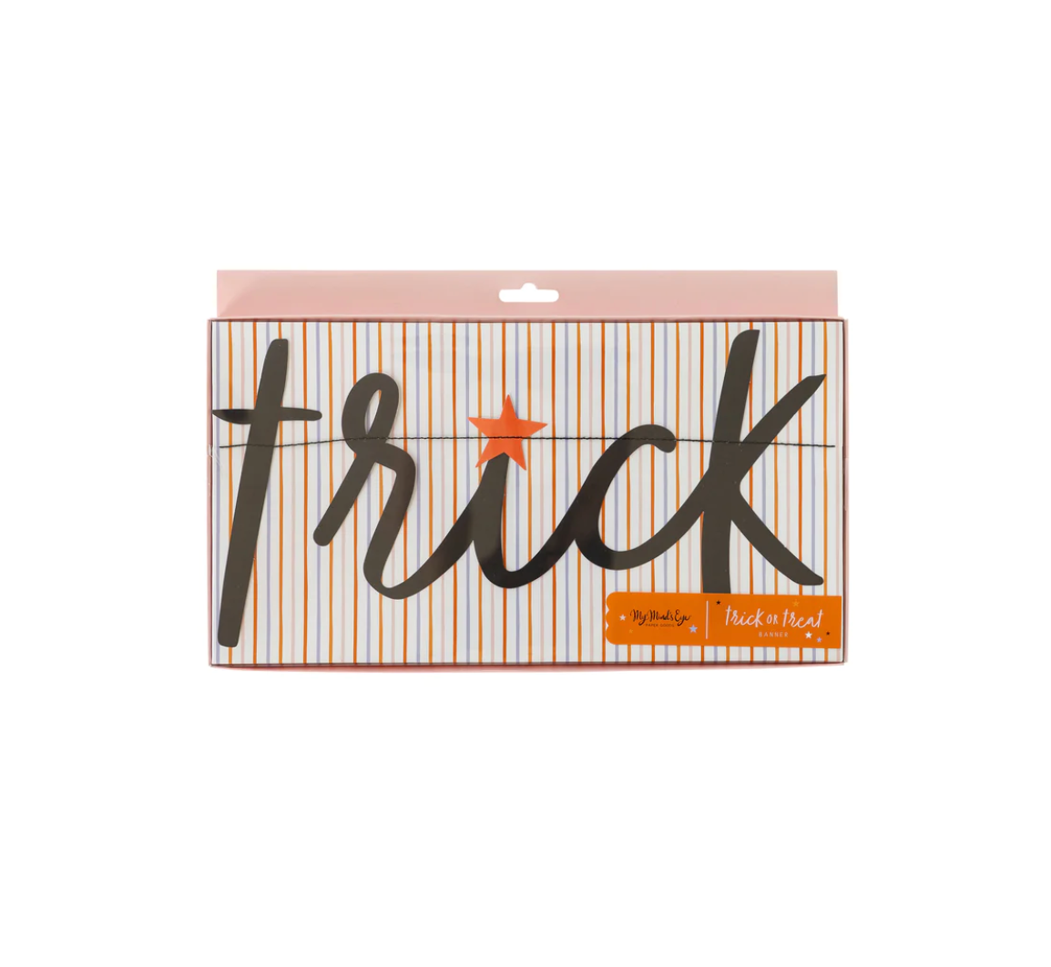 Trick or Treat Banner