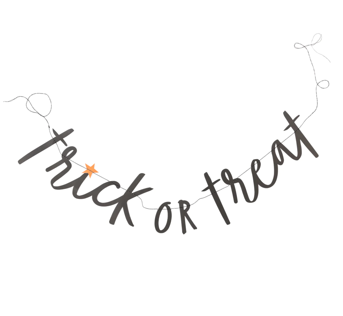 Trick or Treat Banner