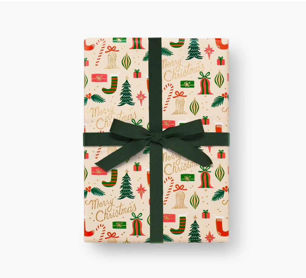 Deck the Halls Gift Wrap