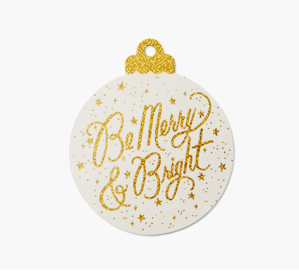 Be Merry Gift Tag