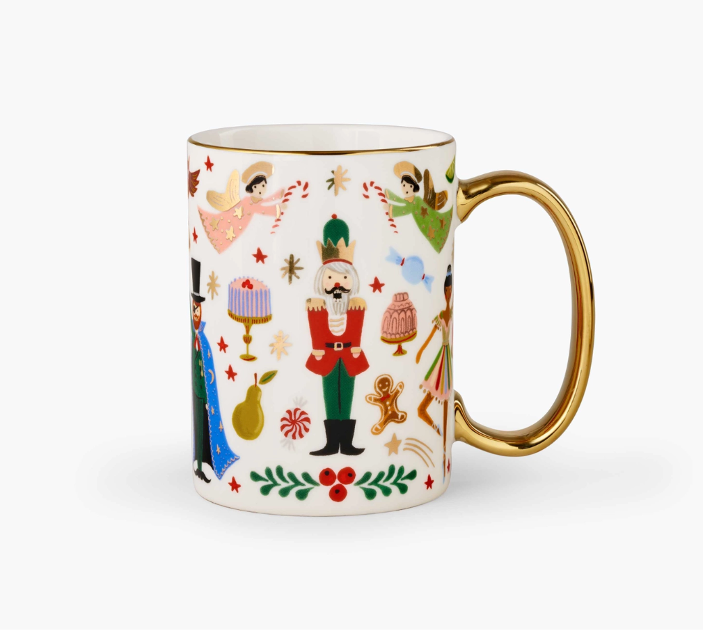 Nutcracker Porcelain Mug