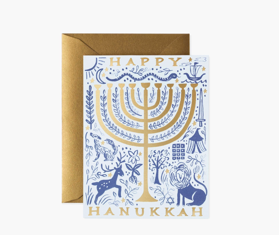 Twelve Tribes Menorah Boxed Set