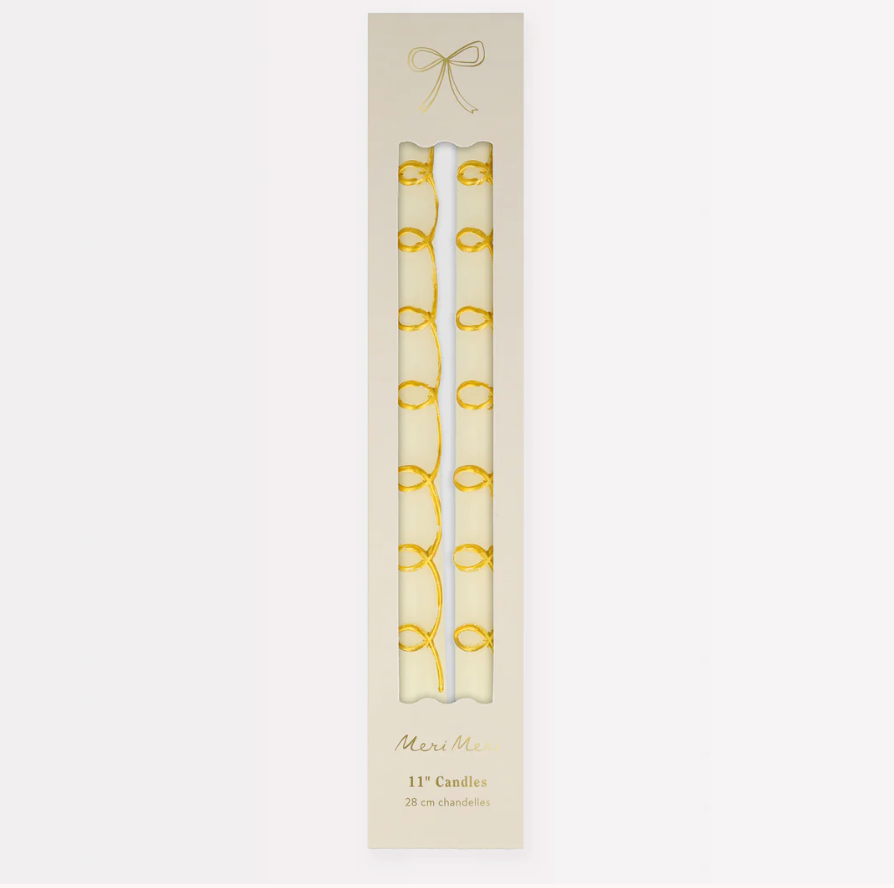 Gold Swirl Tapers