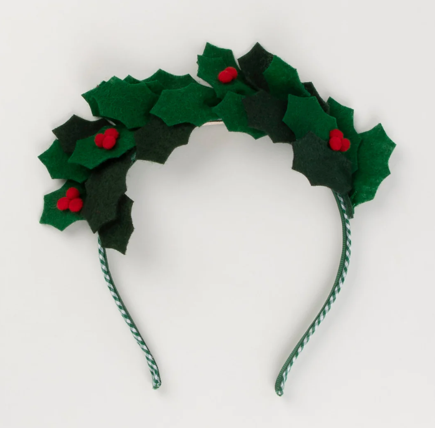 Felt Holly Headband