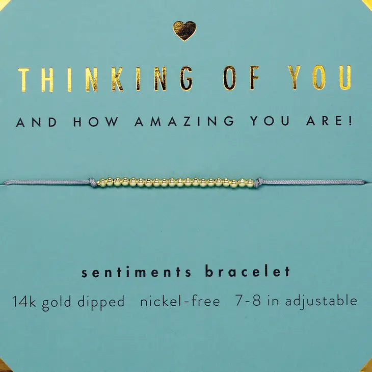 Thinking of You Charm Bracelet