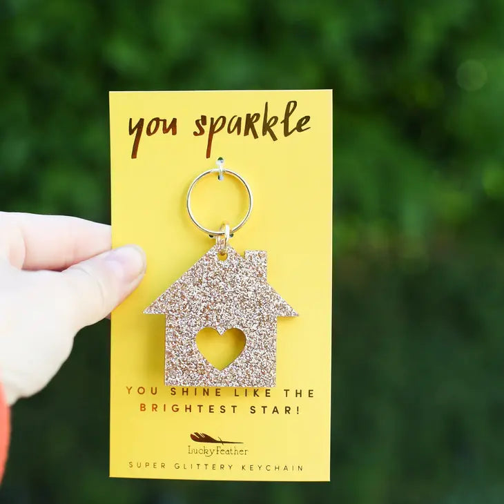 You Sparkle Key Chains