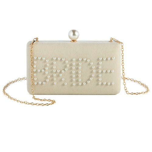 Pearl Bride Clutch