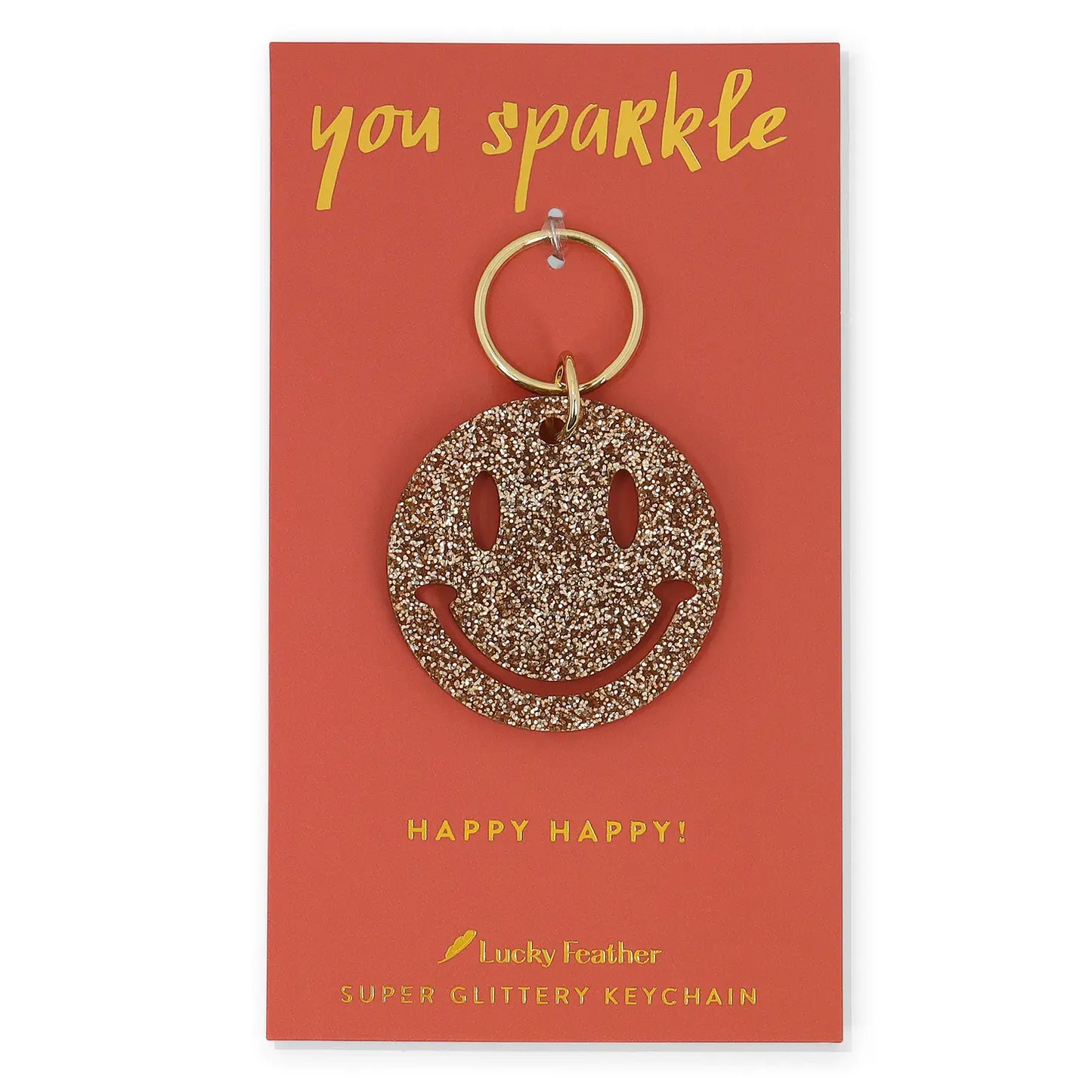 Glitter Keychain