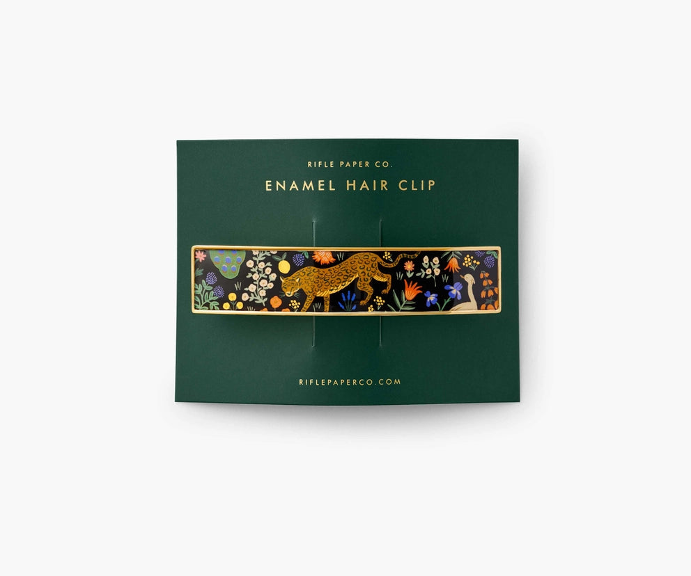 Menagerie Enamel Hair Clip