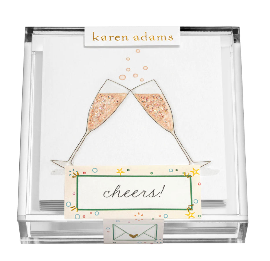 Champagne Toast Enclosure Box Set