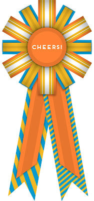 Personal Award Ribbon - Happy Birthday