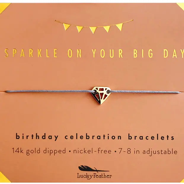 Sparkle On Your Day Charm Bracelet