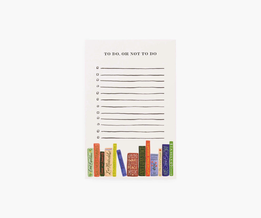 To do, not to do notepad