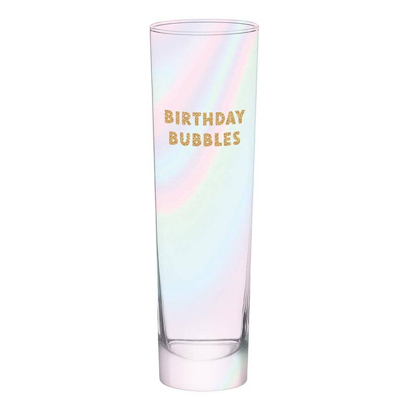 Bday Bubbles Champagne Flute