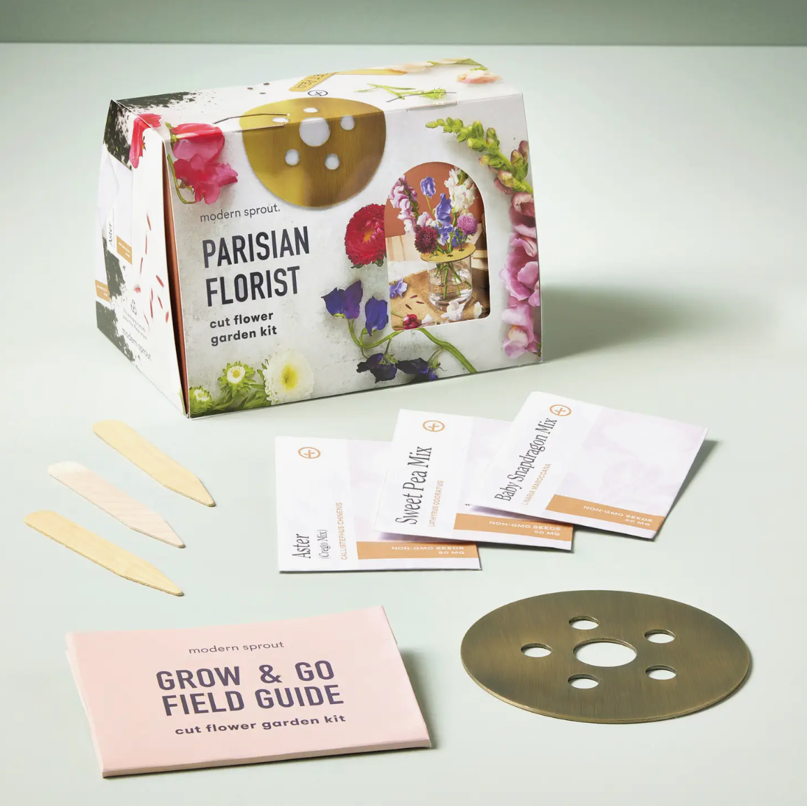 Parisian Florist Cut Flower Garden Kit