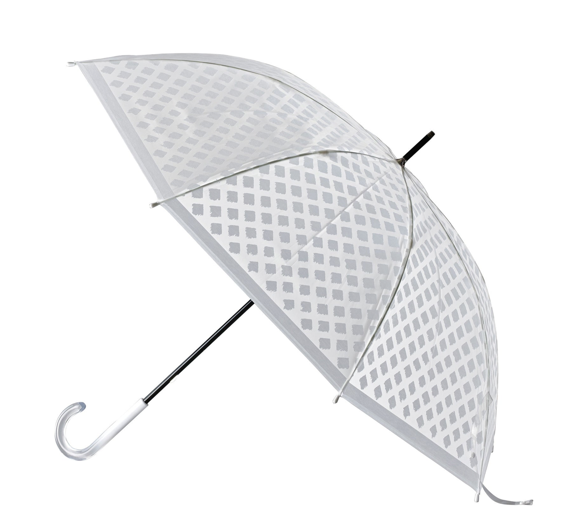 Happy Frosted Umbrella Check Pattern