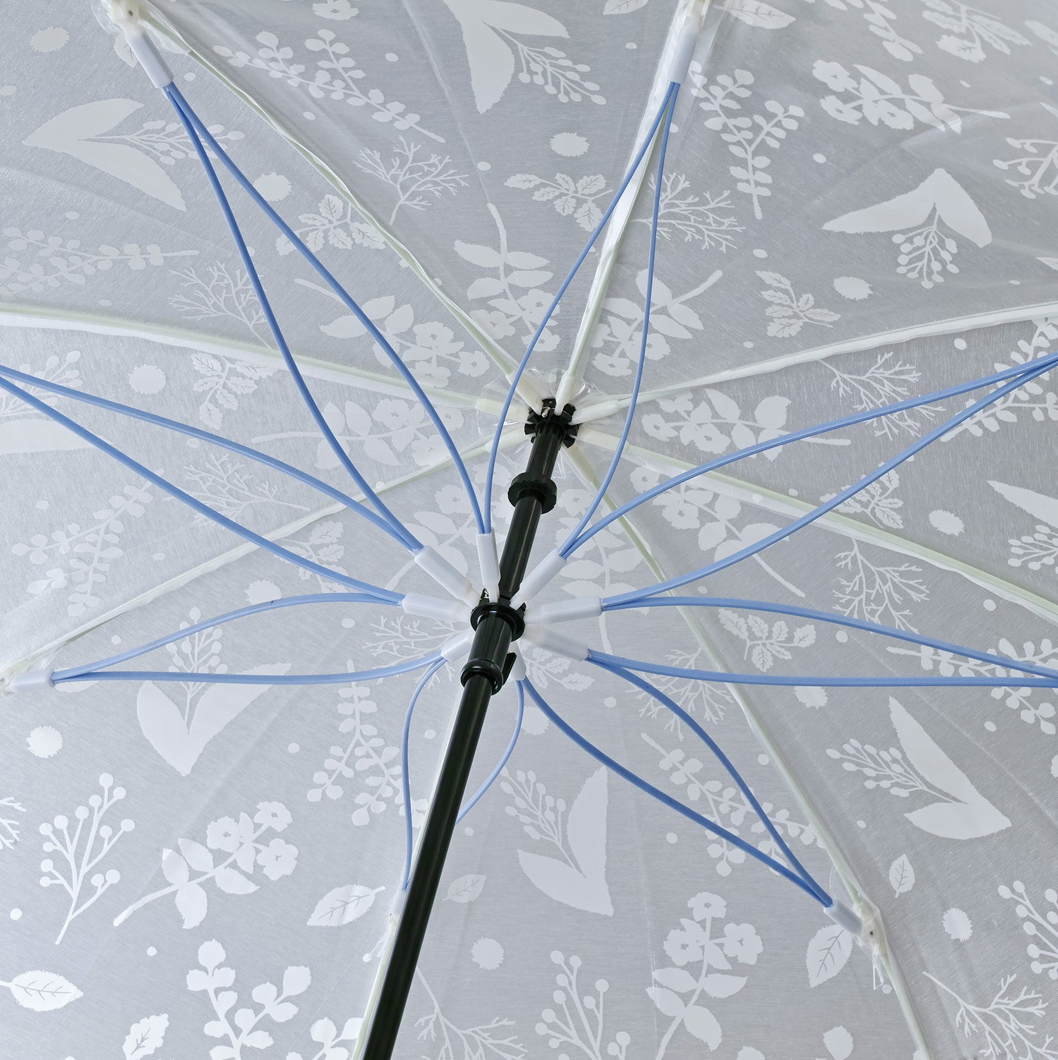 Happy Frosted Umbrella Flower Pattern