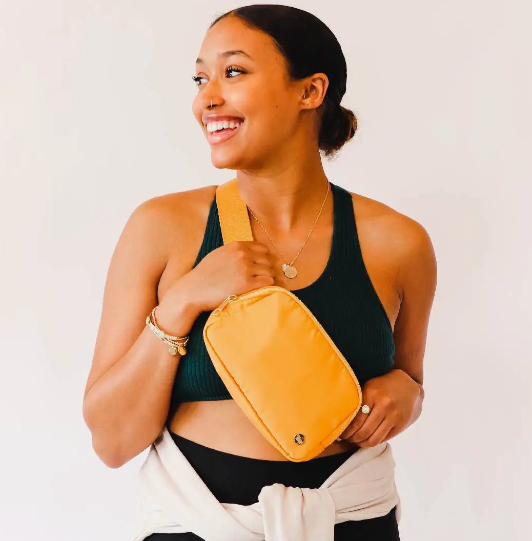 Belt Bag and Wallet - Golden Glow