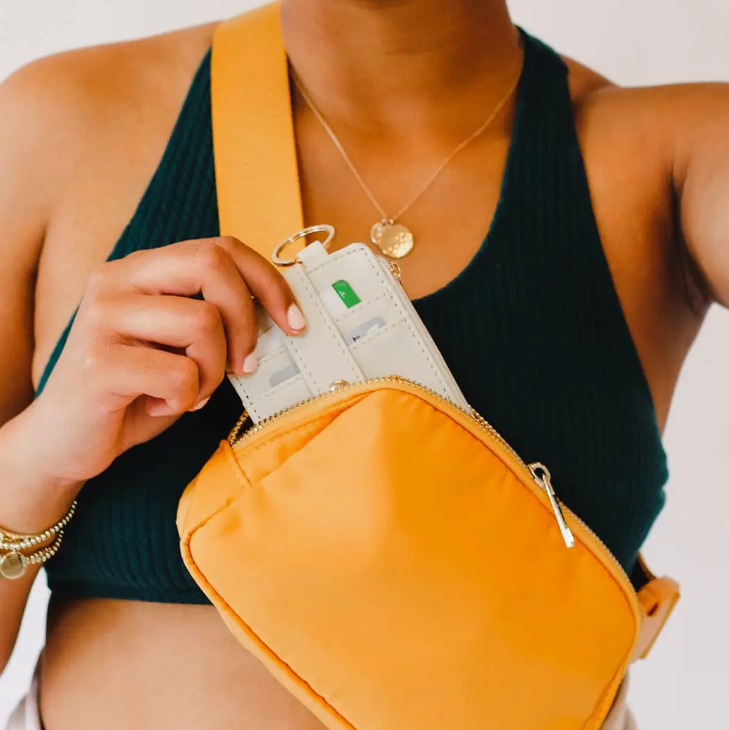 Belt Bag and Wallet - Golden Glow