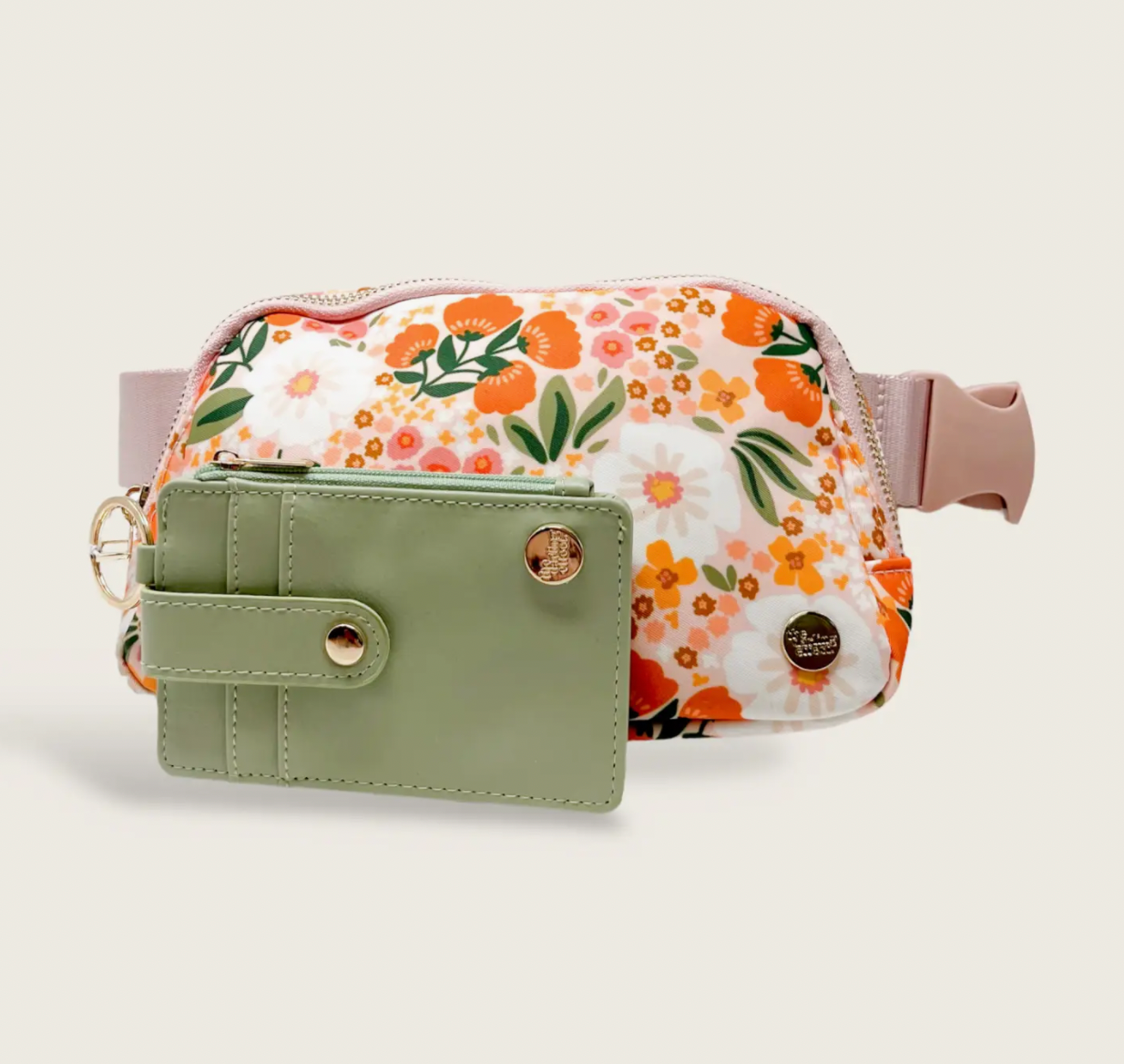 Belt Beg and Wallet - Spring Meadow