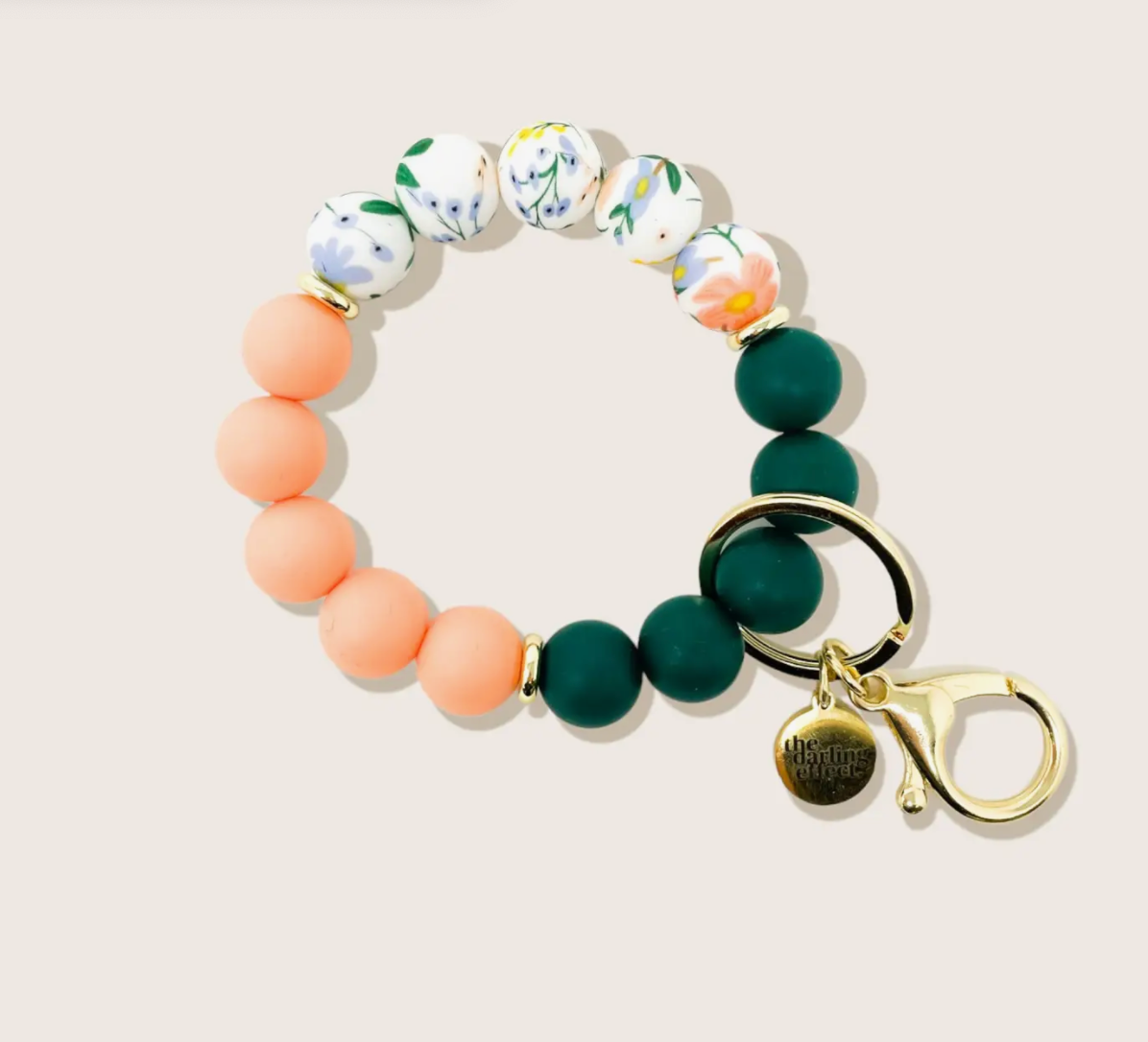 Keychain Wristlet - Always in Bloom