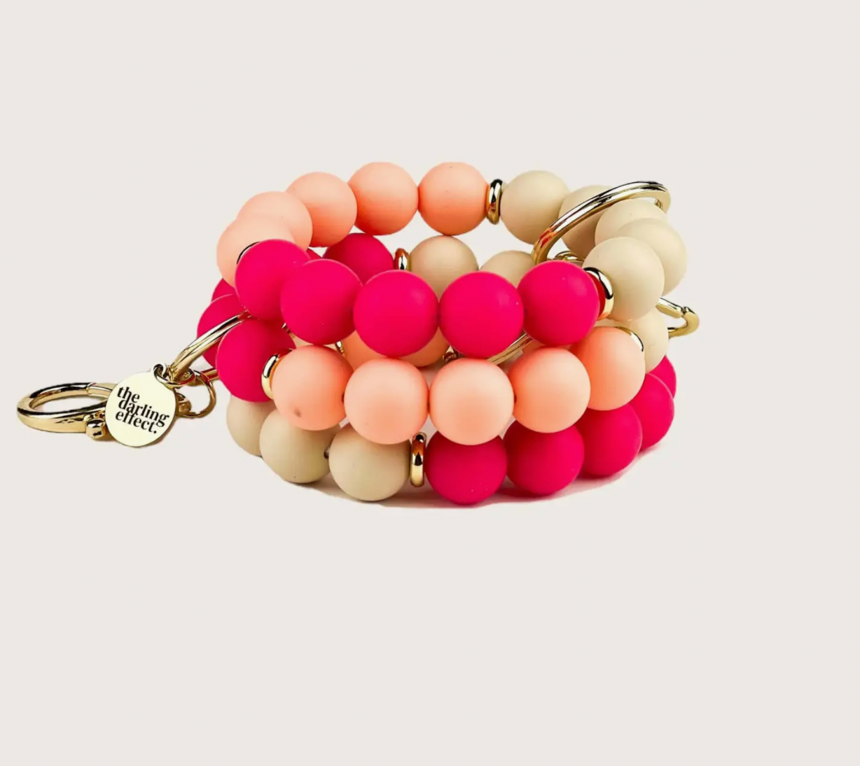 Keychain Wristlet - Sunkissed Peaches