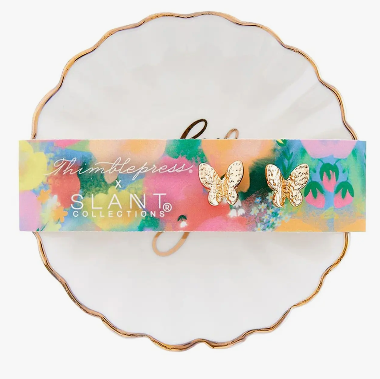 "Love You" Trinket Tray and Earring