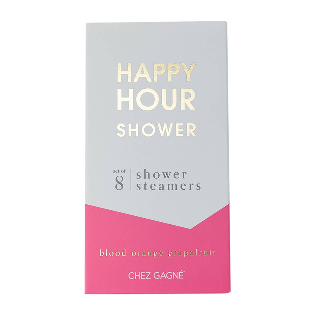 Happy Hour Shower Shower Steamers - Blood Orange Grapefruit