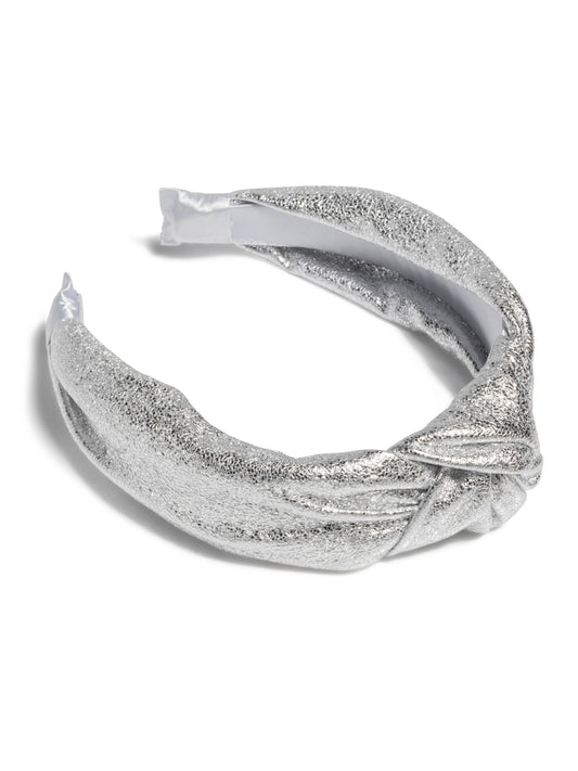 METALLIC KNOTTED HEADBAND