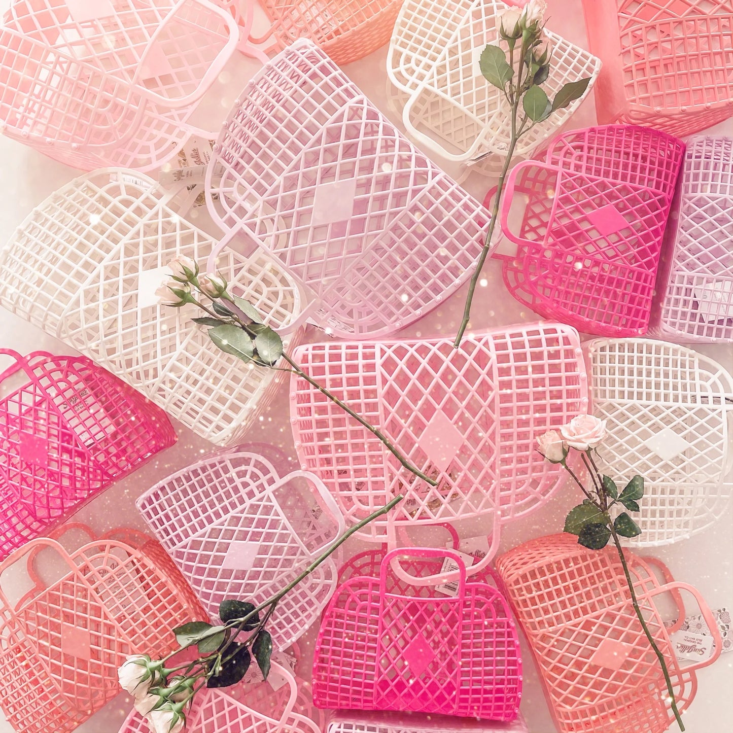 Sun Jellies Small Retro Basket