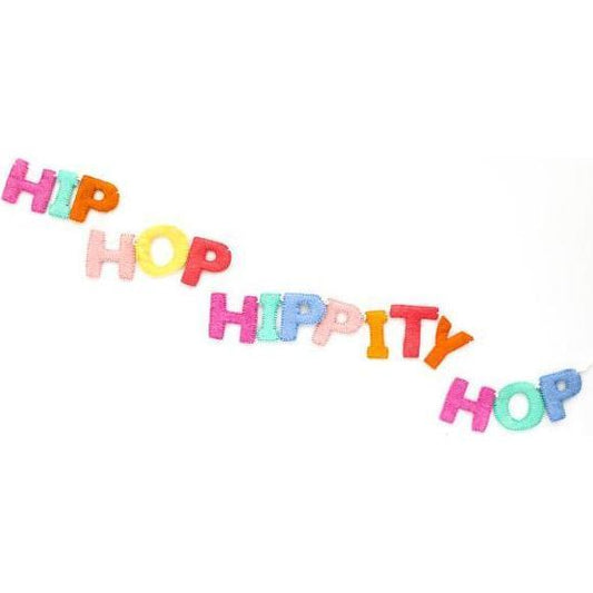 Hip Hop Hippity Hop Felt Garland