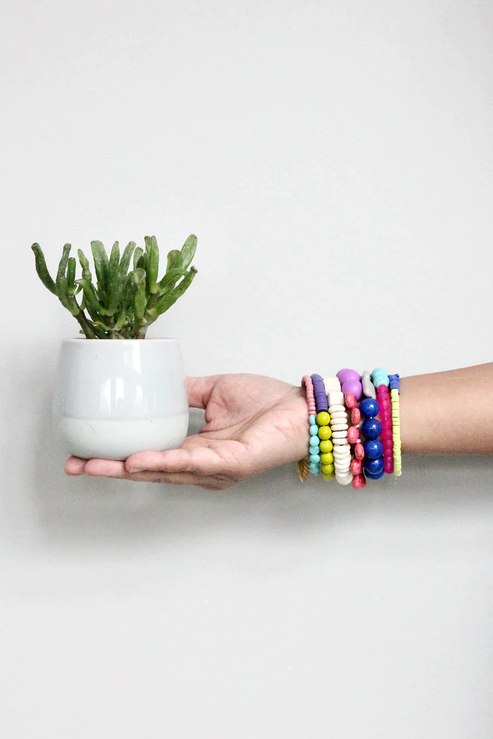 Multicolored wrap bracelet