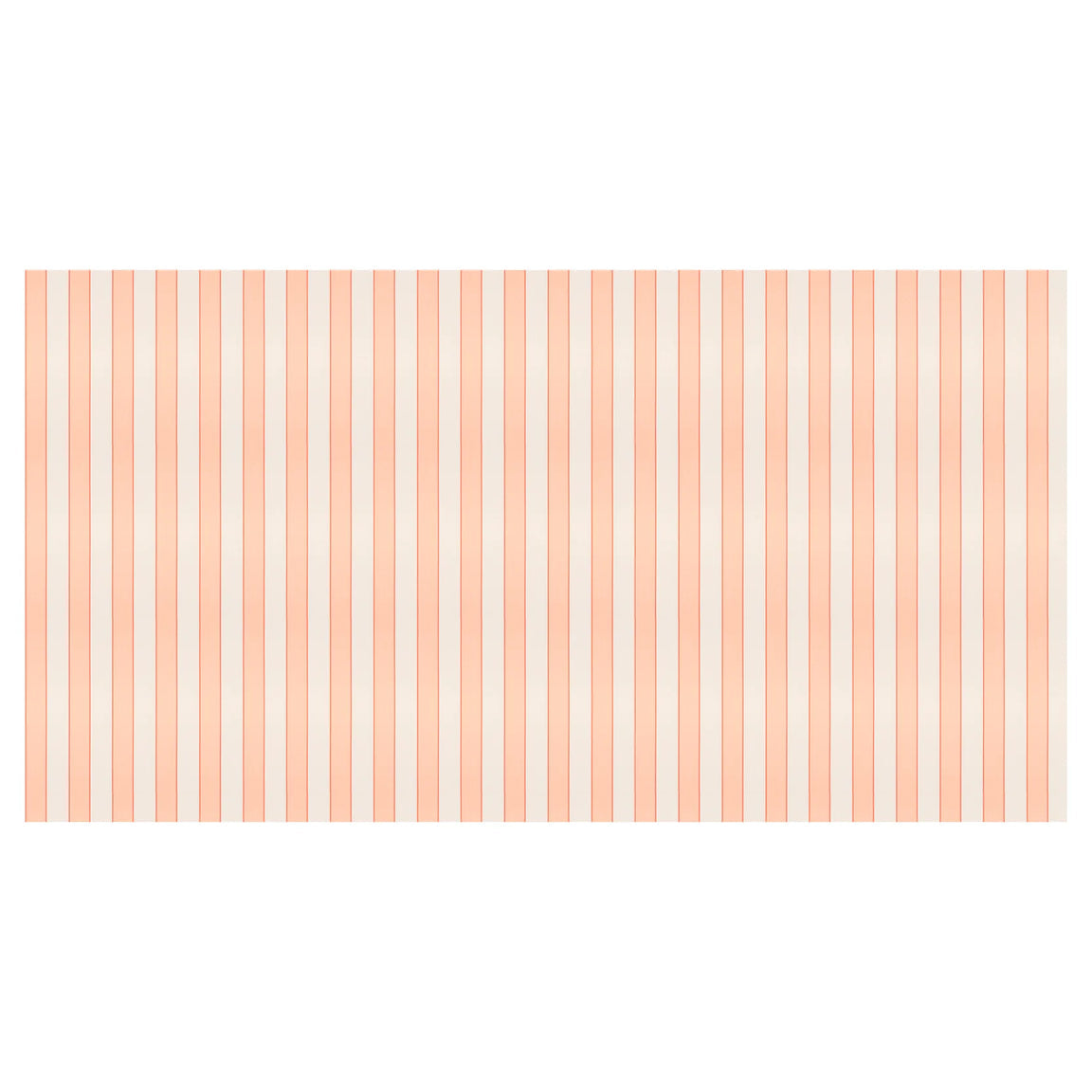 Peach Stripe Tablecloth